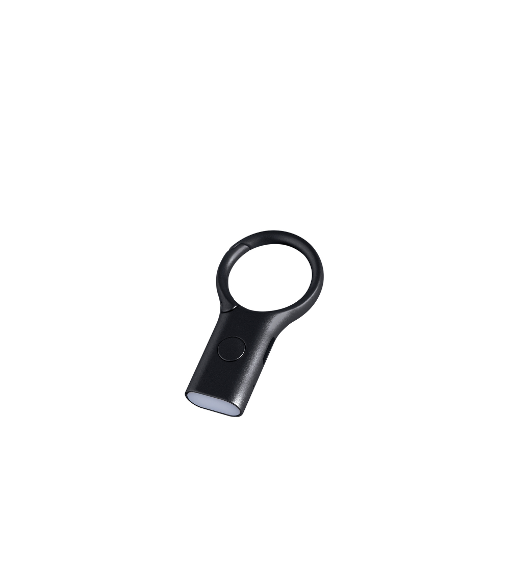 Lexon Black Key Ring Lantern Nomaday