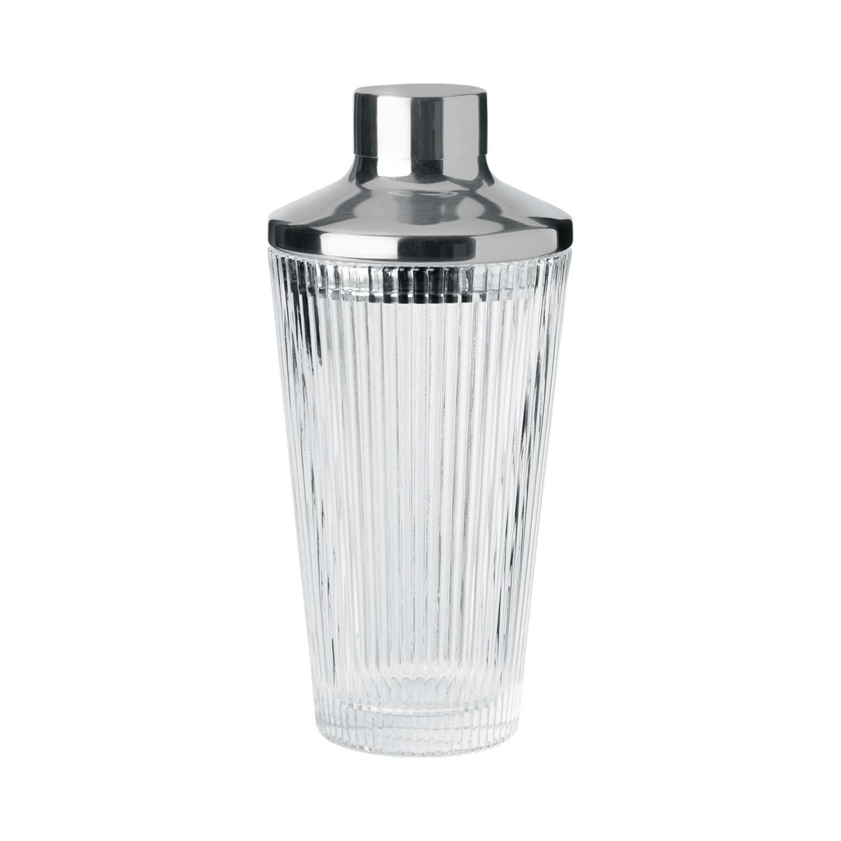 Stelton Pilastro cocktail shaker 0.4 L clear, stainless steel polished