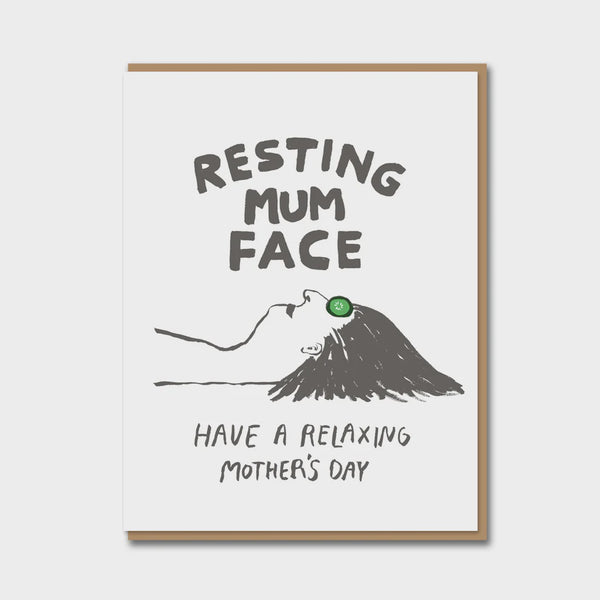 Egg Press  Resting Mum Face