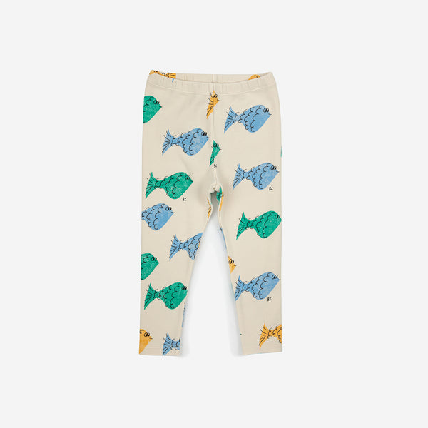 Multicolour Fish All Over Leggings