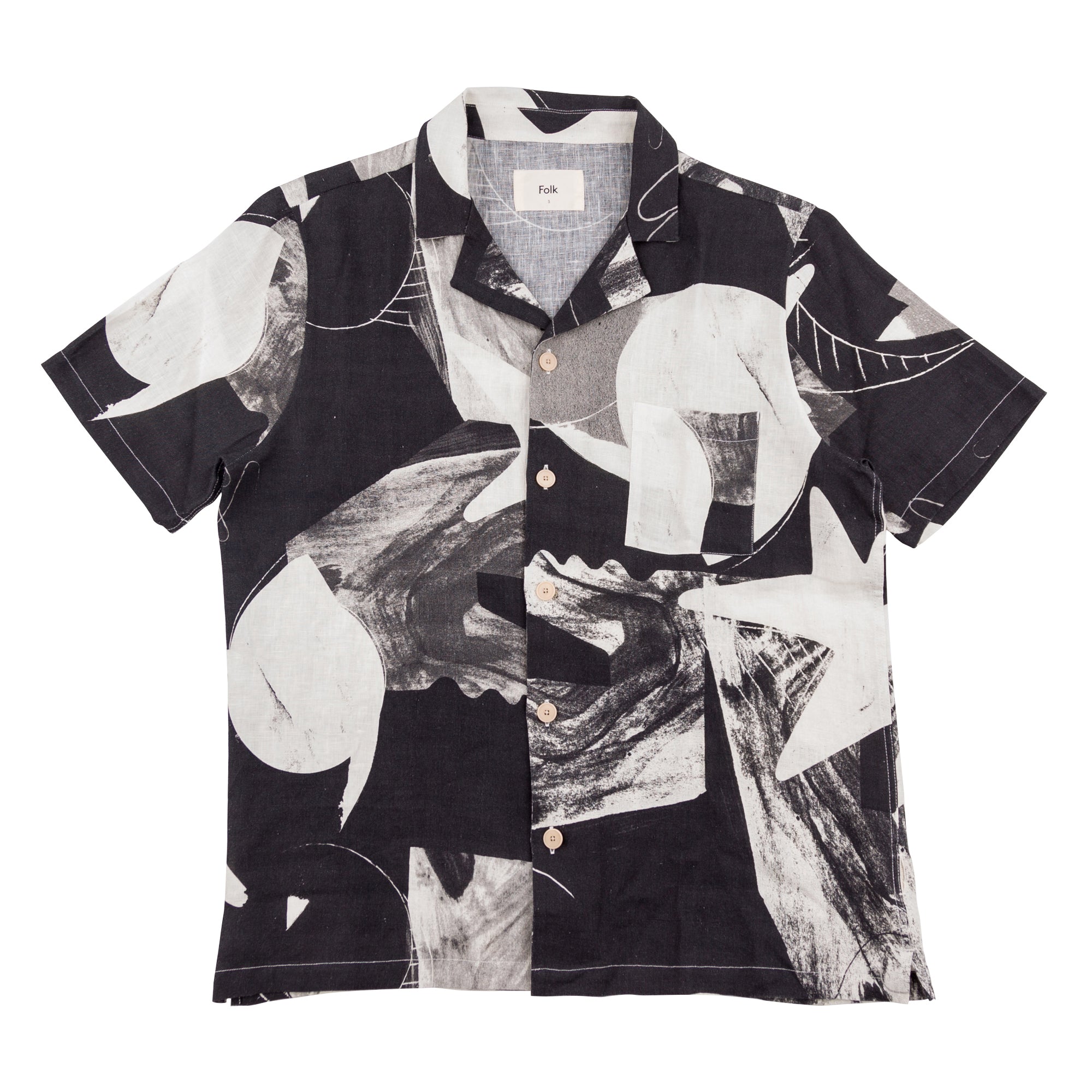 Soft Collar Shirt - Black Void