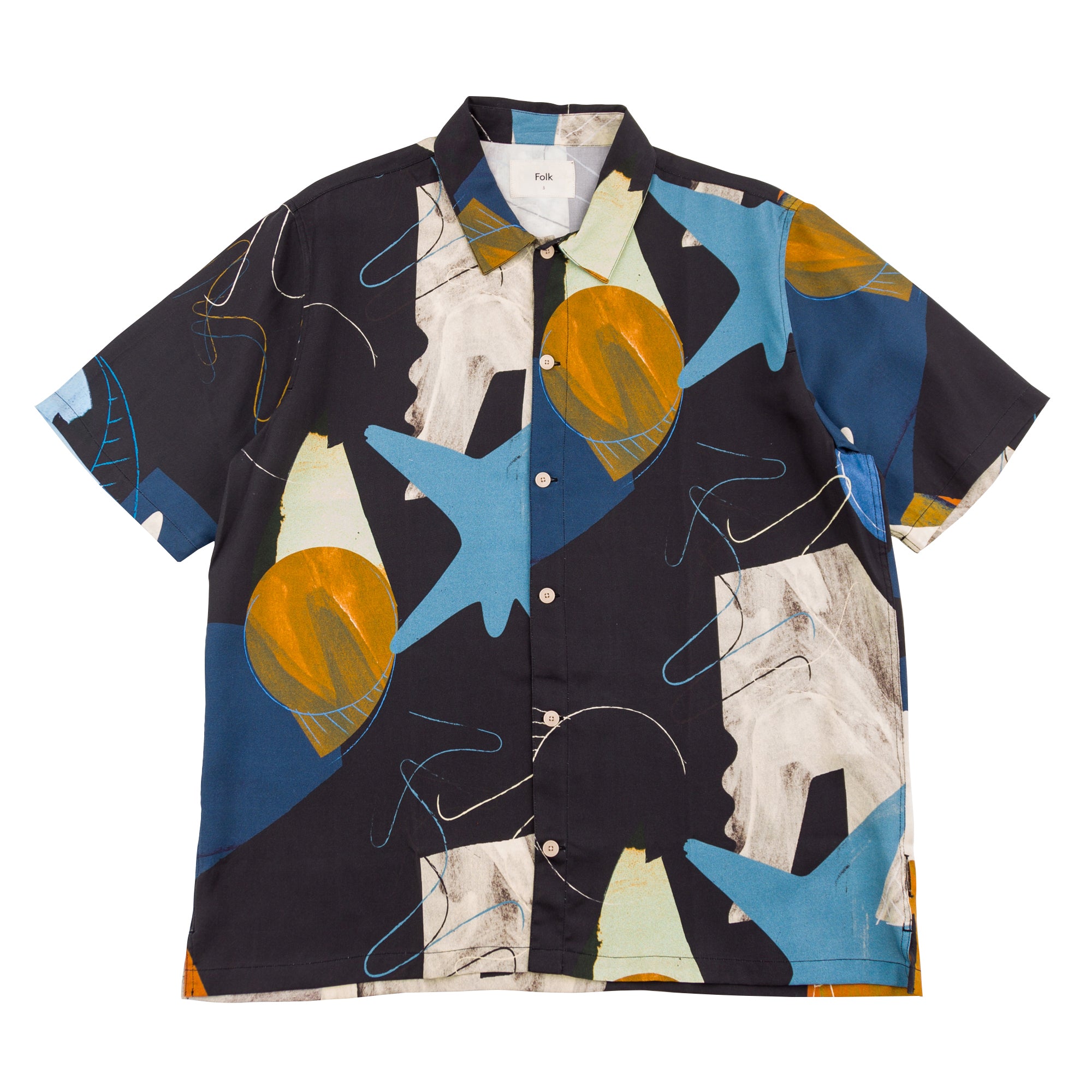 Gabe Shirt - Dark Multi Void