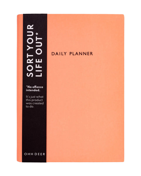 Ohh Deer Coral Daily Planner