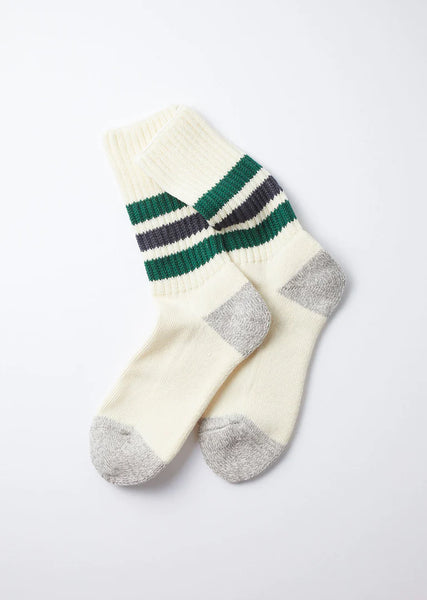 Socks - Green/charcoal