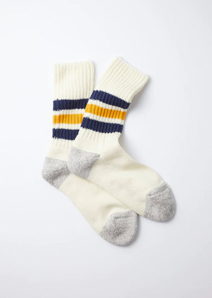 Socks - Navy/yellow