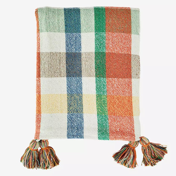 Recycled Cotton Throw Sorbet Multi