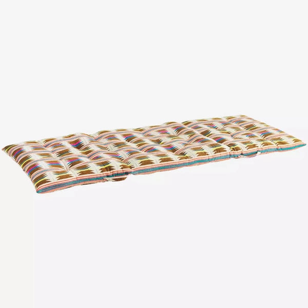 Ikat Woven Cotton Mattress Multi Colour