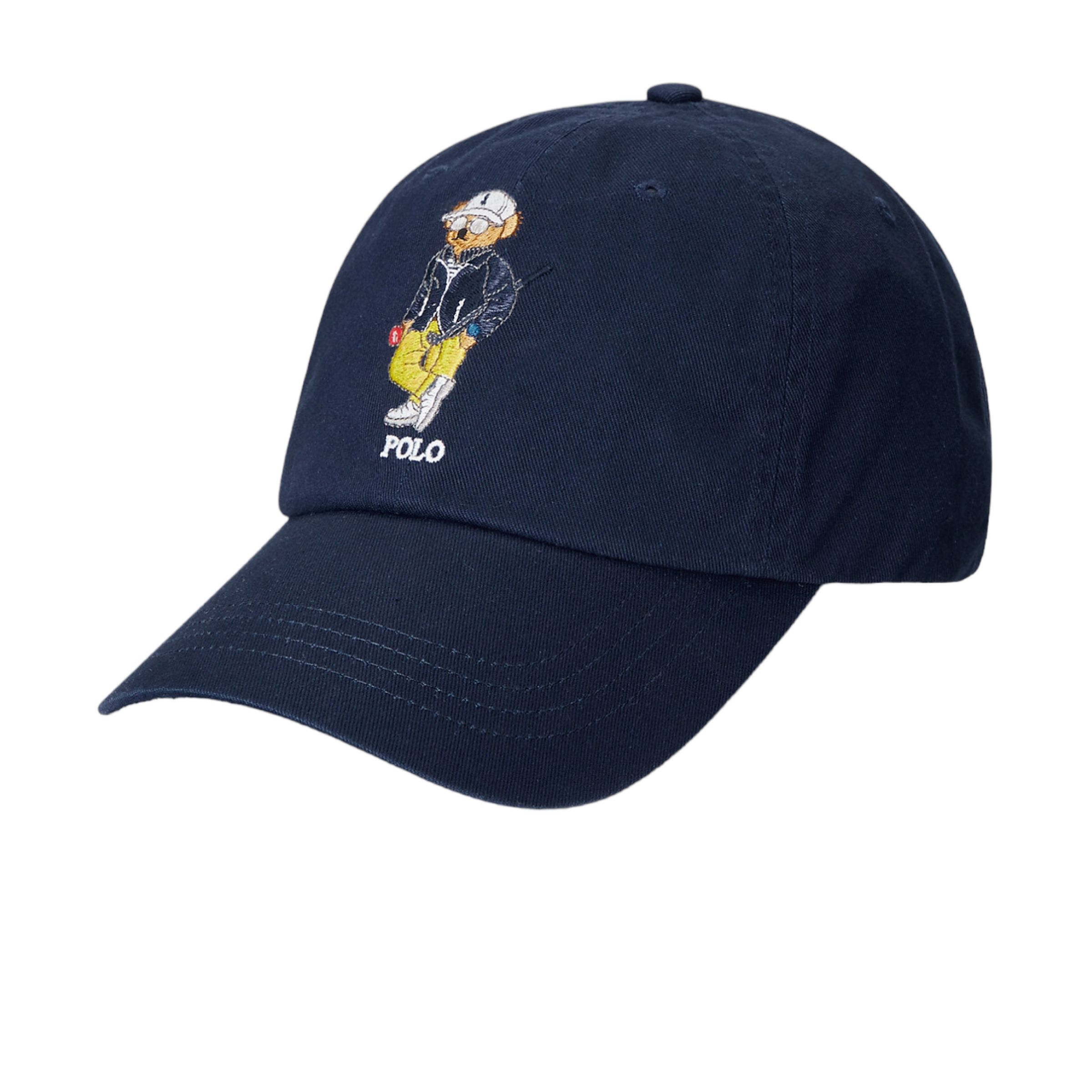 Polo Bear Men's French Navy Blue Hat