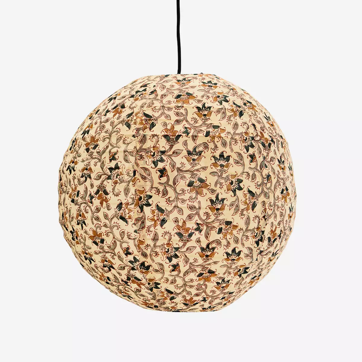 madam-stoltz-printed-cotton-ceiling-lamp-round-flower-pattern