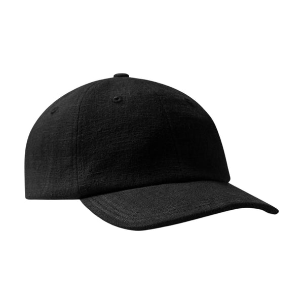 Mac Black Linen Cap