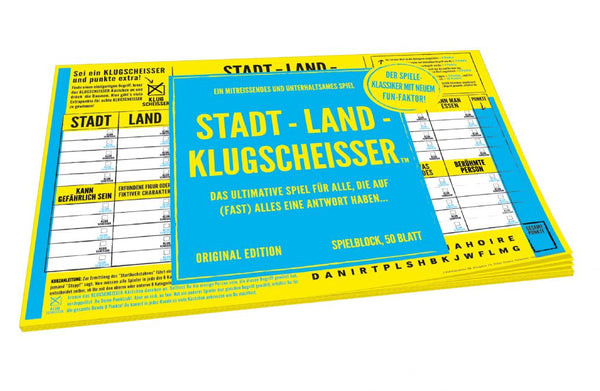 Stadt-Land-Klugschisser Original Game