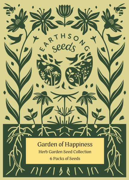 Earthsong seeds The Garden Of Happiness Seed Pack
