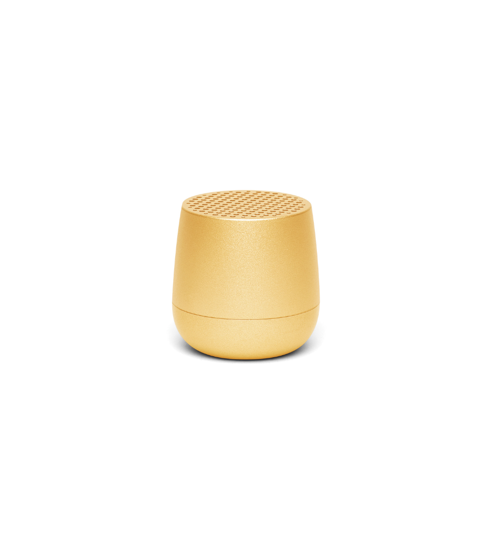 Lexon Soft gold Mino Rechargeable Speaker by Lexon