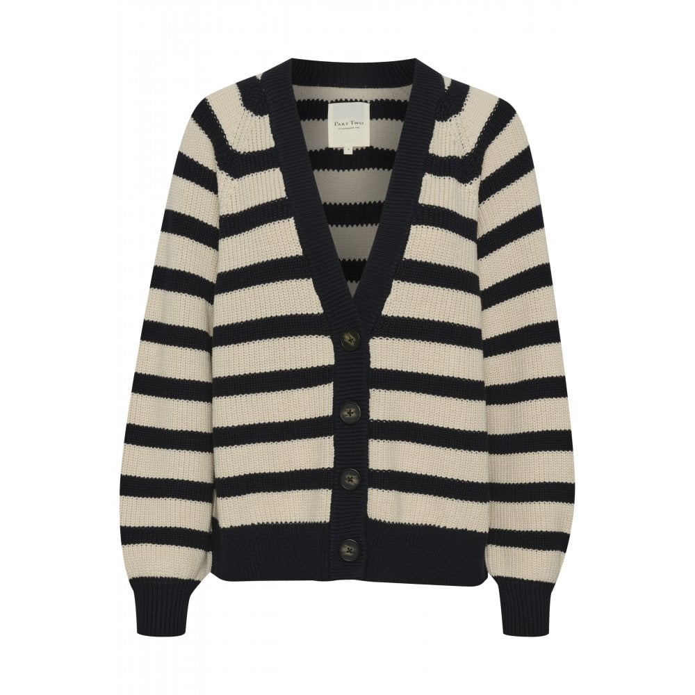 Navy Stripe Sera Cardigan