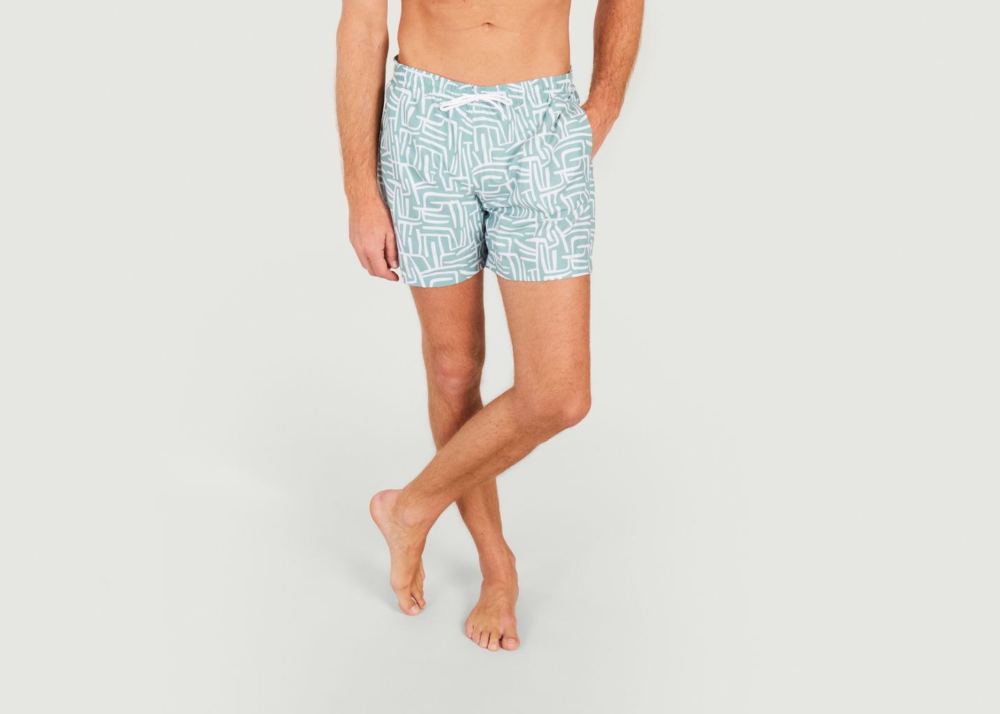 OLOW Sumba Print Swim Shorts