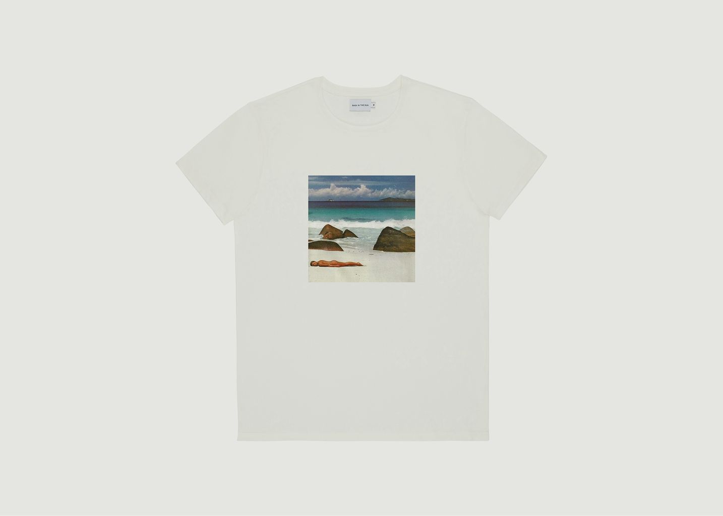 Bask in the sun Nap Photography Printed T-shirt