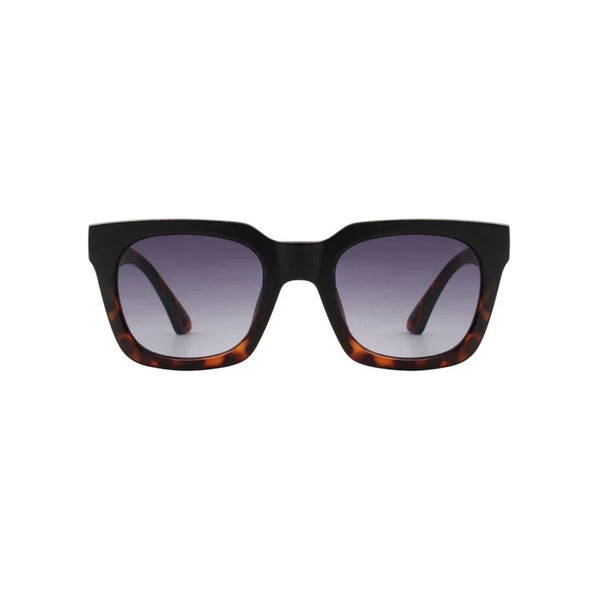 Nancy Sunglasses Black Demi Tortoise