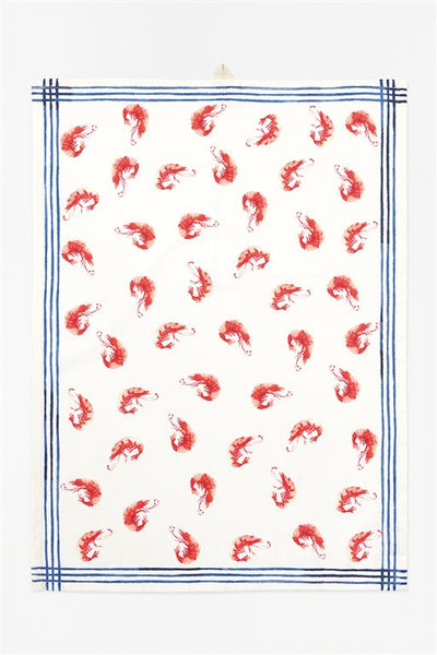 Shrimp Tea Towel