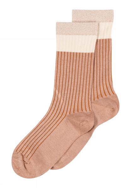 Womens Bryana Socks - Brown