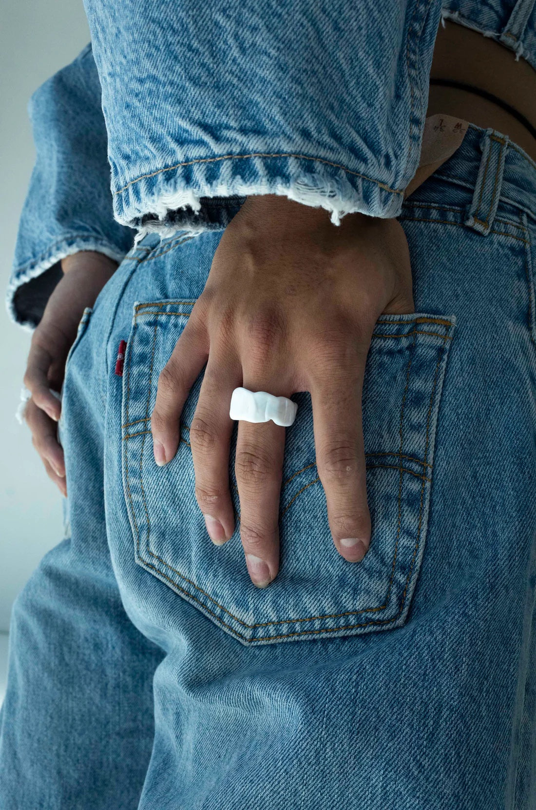 LEVENS jewels Levens Jewels | Isis Ring | White