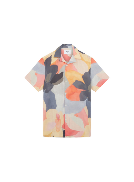 Didcot S/s Shirt In Pastel Blossom