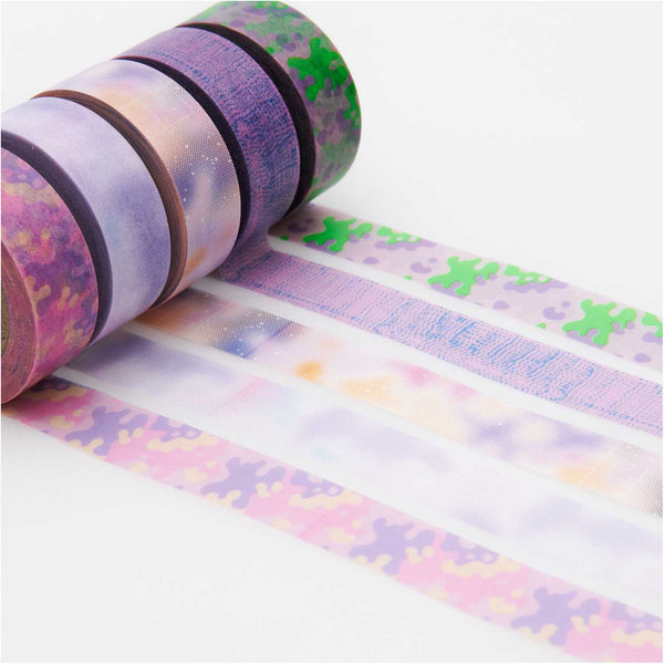 Blurry Washi Tape Set Of 5