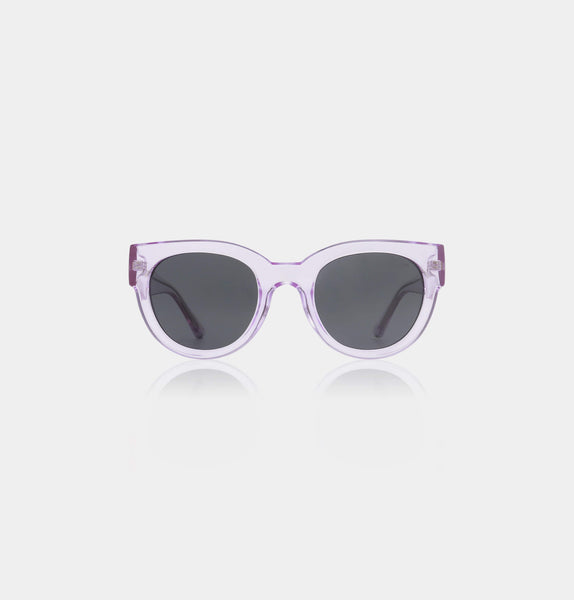 Lavender Transparent Lily Sunglasses