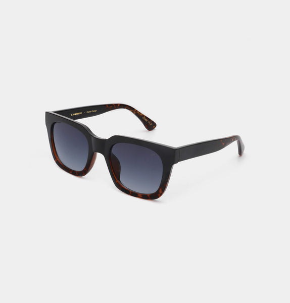 Black Demi Tortoise Nancy Sunglasses