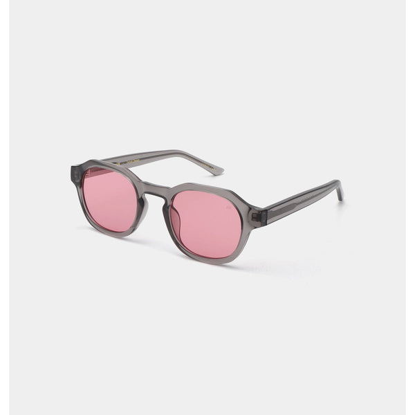 Grey Transparent Zan Sunglasses