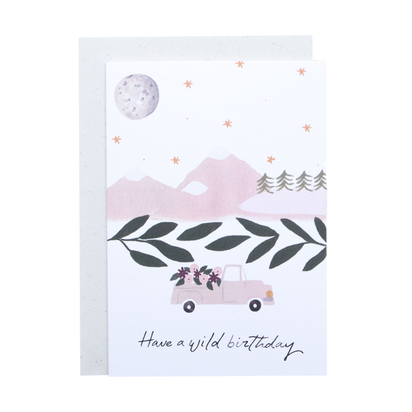 Wild Birthday Greeting Card