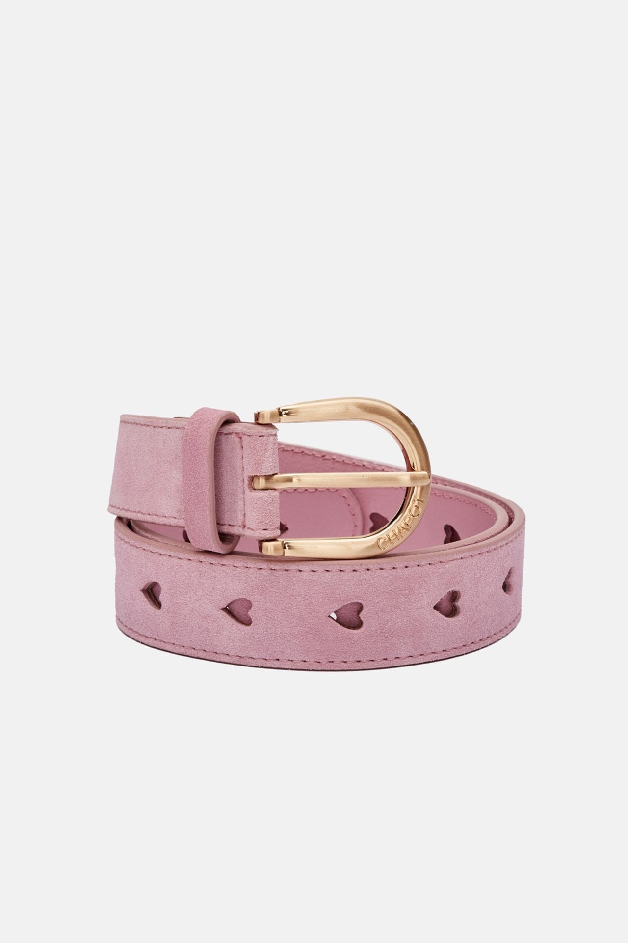 Pink Candy Cut It Out Heart Belt