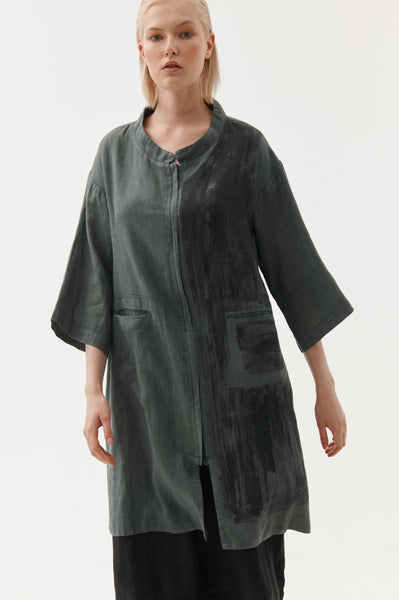 Ss23 4825 Coat - Sage