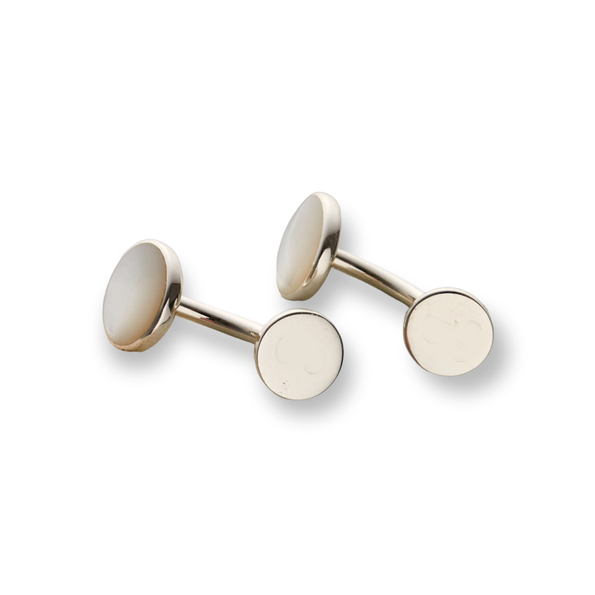 Posh Totty Designs Mother Of Pearl Cufflinks
