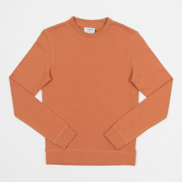 Tim Crew Neck Sweatshirt In Mandarin