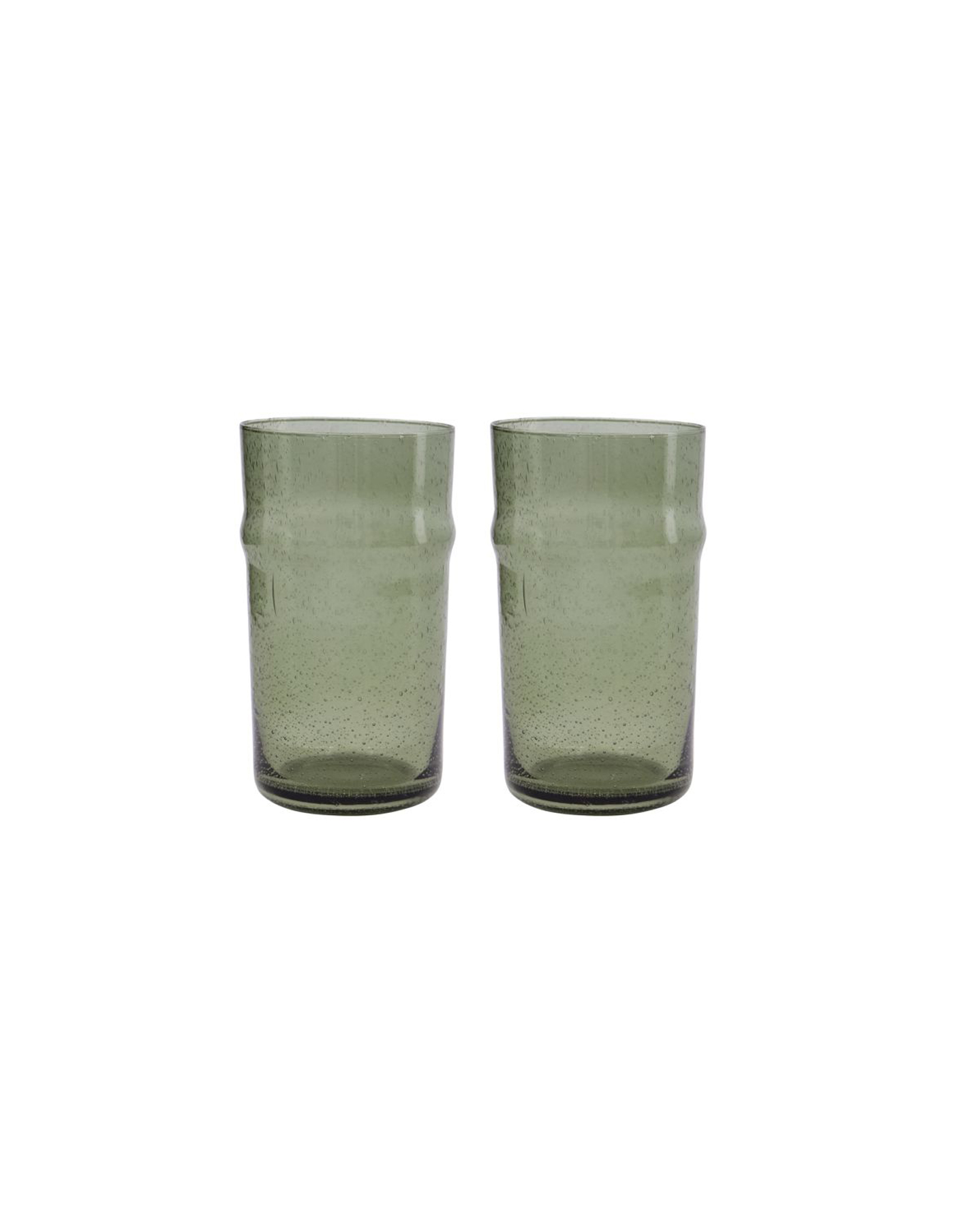 Green Highball Recycled Glass Set House Doctor