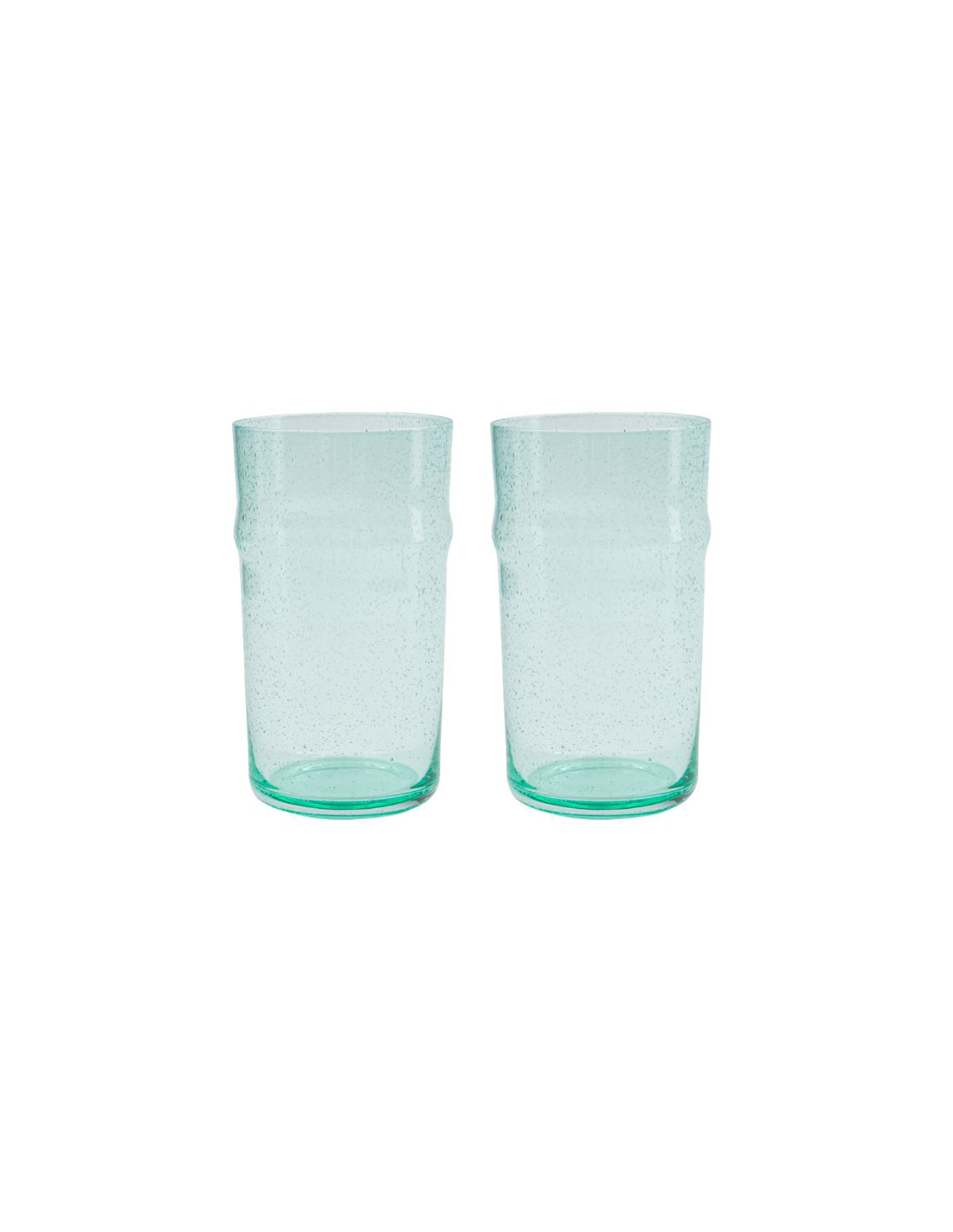 Aqua Highball Recycled Glass Set House Doctor