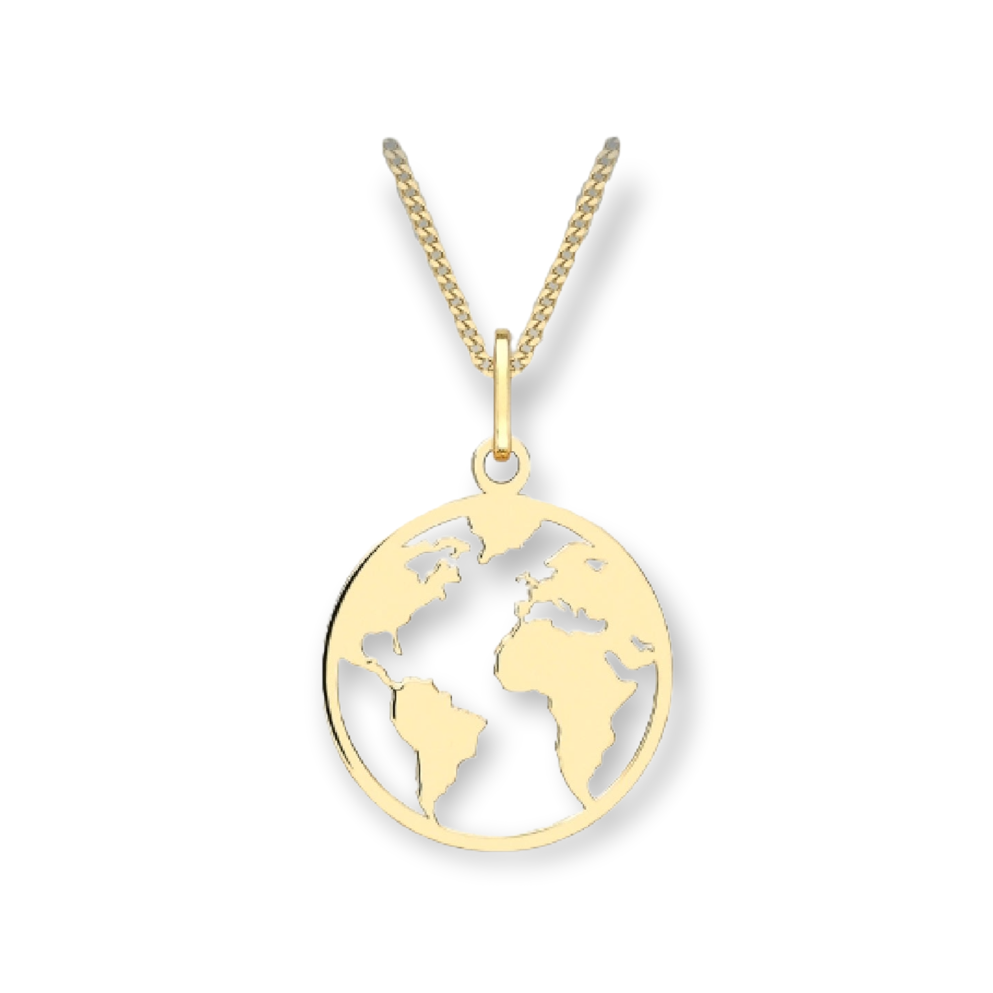 Posh Totty Designs Gold Globe Pendant Necklace