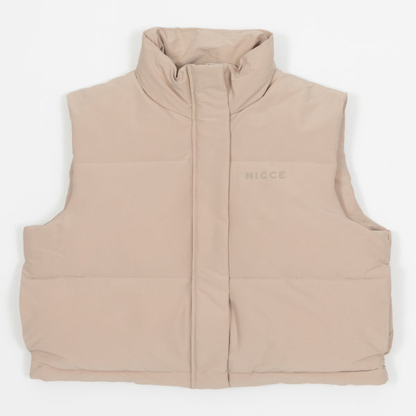 Women's Adra Cropped Gilet In Stone