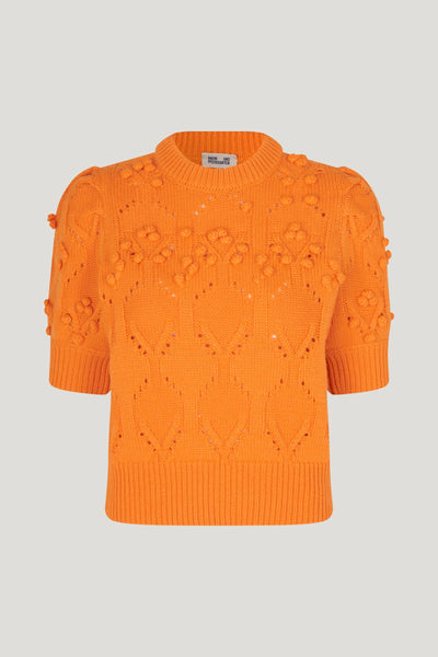 Caponi Blazing Orange Sweater