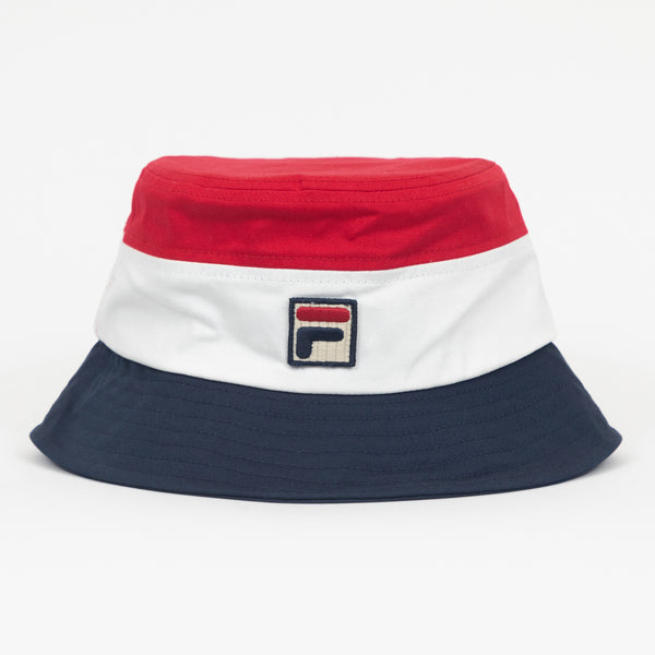 Leader Bucket Hat In Red/ White/ Navy