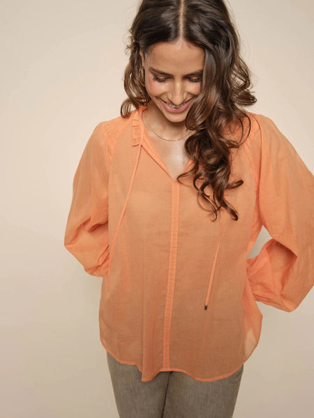 Eisa Blouse - Copper Tan