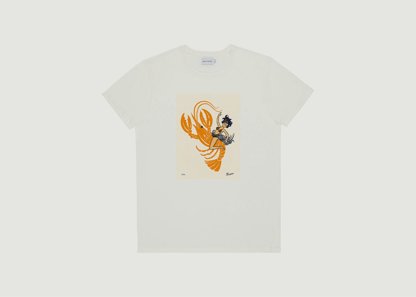 Lobster Bask In The Sun X Adrià Ferrer Marquès T-shirt