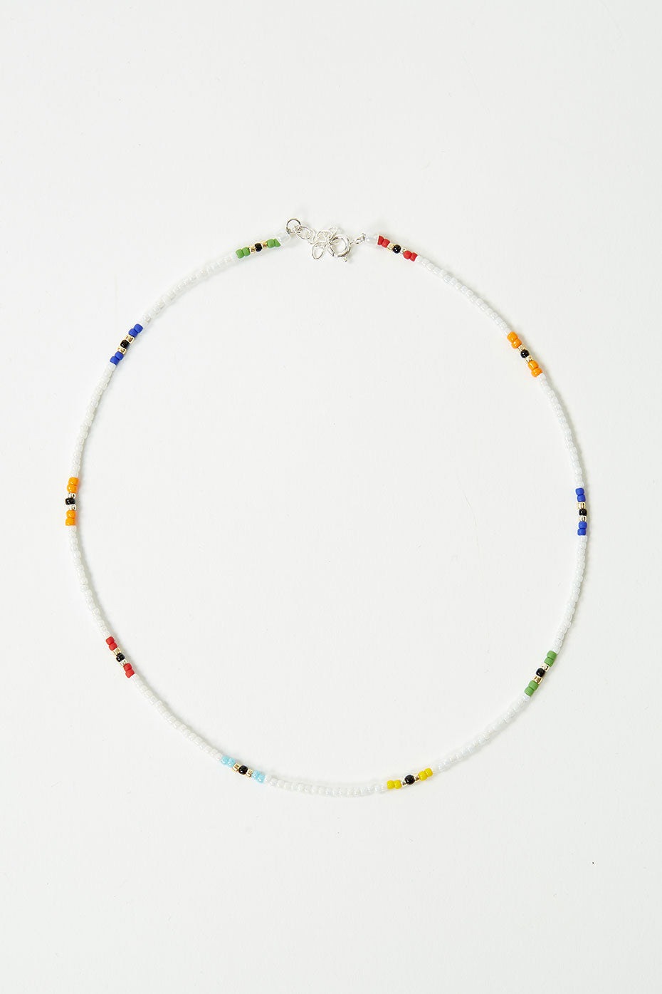 Rhimani Multi Coloured Beaded Necklace