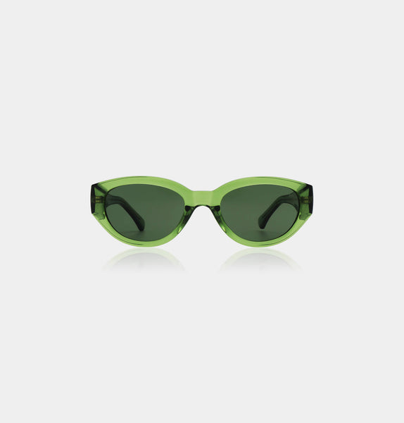 A.Kjaerbede  Winnie Sunglasses - Light Olive Transparent