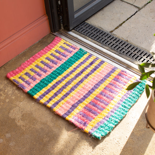 Tanzanian Hand-loomed Doormat 'margate&#x27