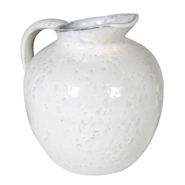 Bramley & White Lynn - Handmade White Ceramic Round Jug