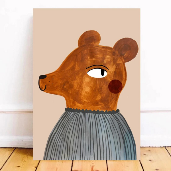 : Baby Bear - Art Print A3