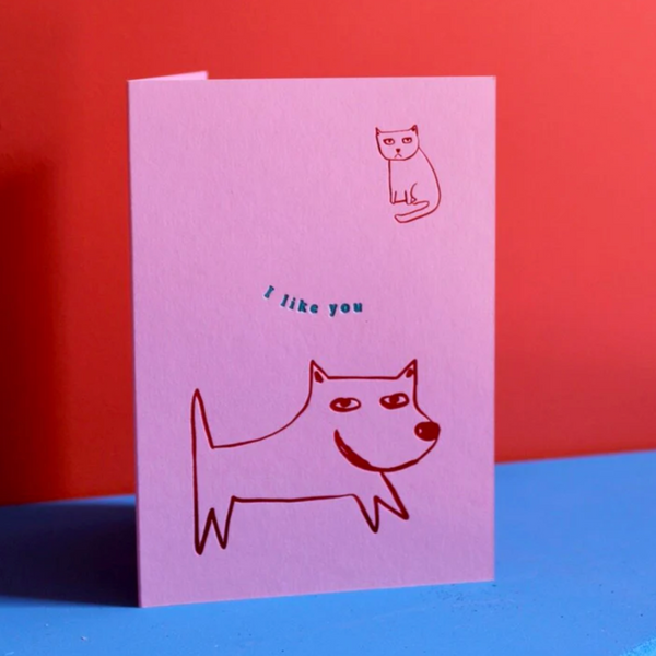 I Like You Card