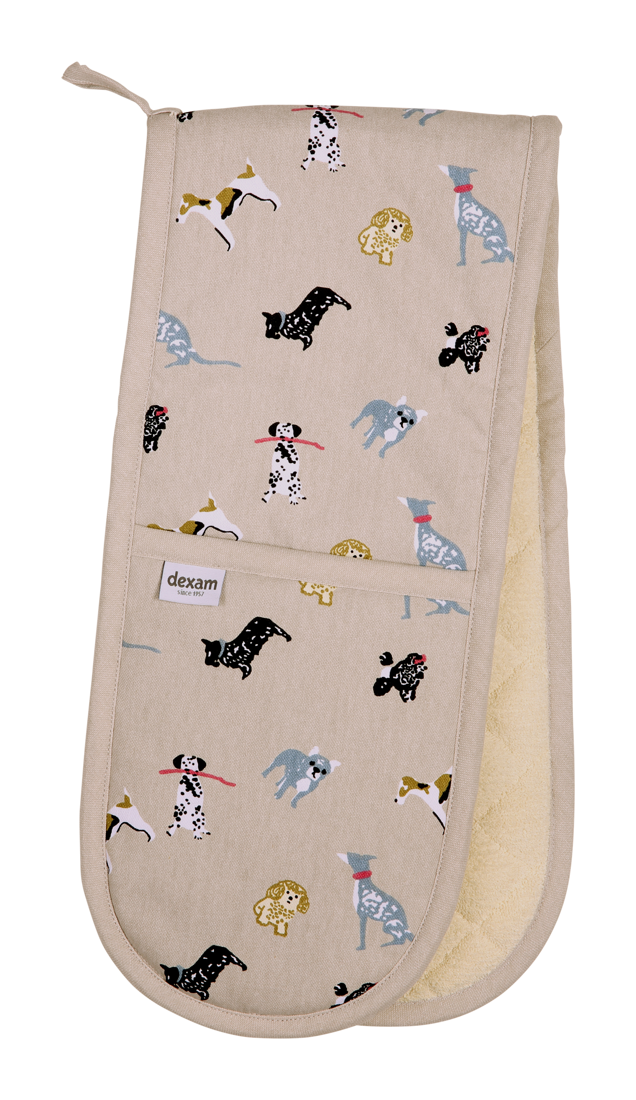 Dexam Woof Dogs Double Oven Gloves