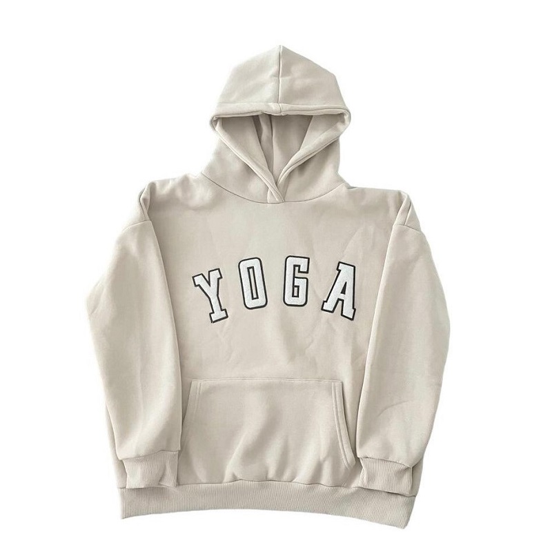 Oatmeal Yoga Hoodie (s/m)